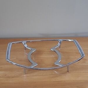 CORNINGWARE Vintage Metal Casserole Trivet Stand Dish Holder